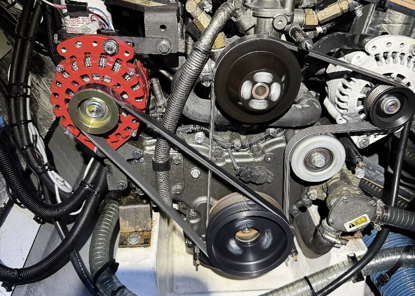 High output alternators with lithium batteries