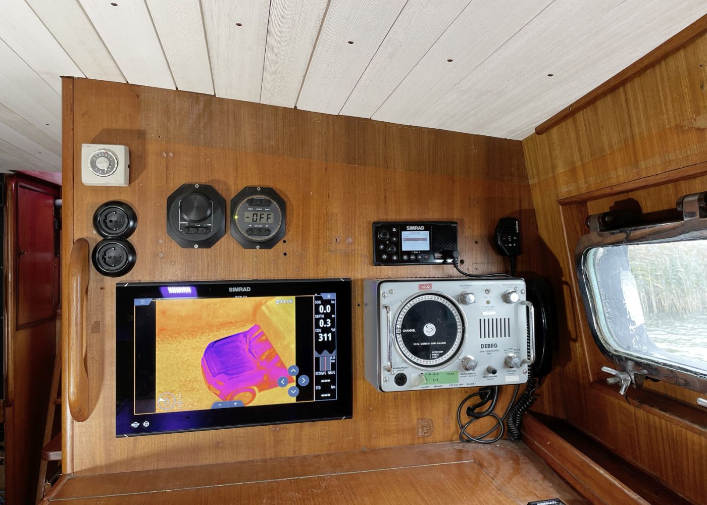 S&S 70ft custom 70ft steel yacht