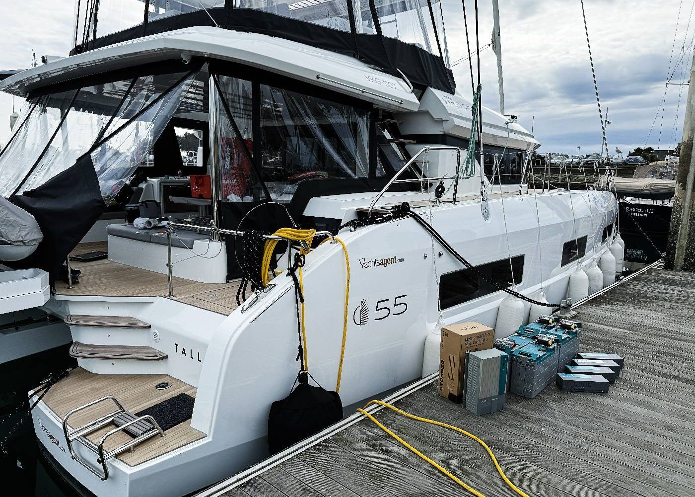 Lagoon 55 new yacht